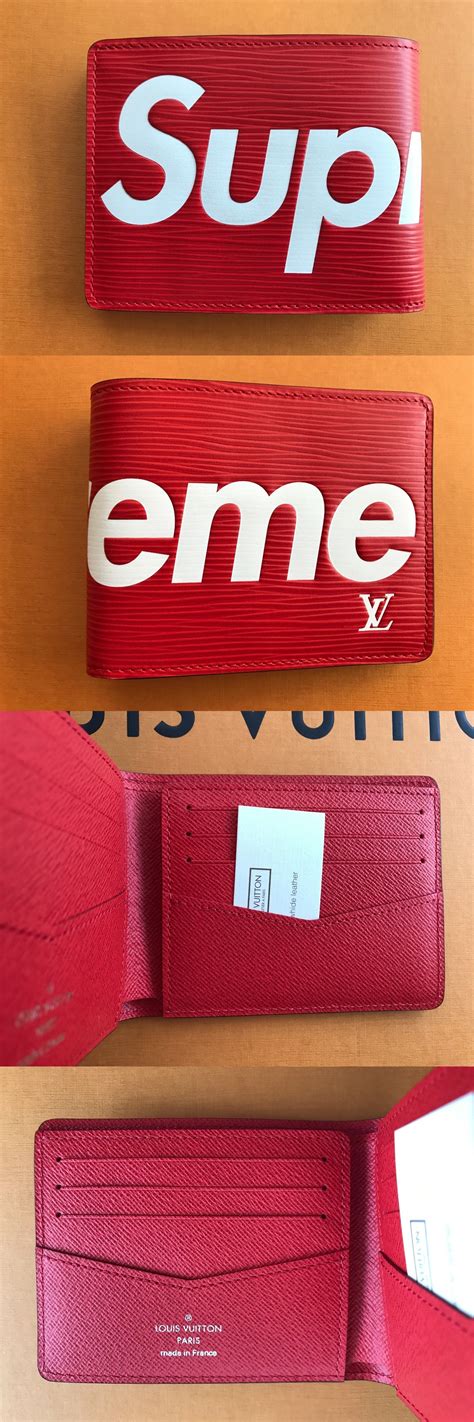 supreme louis vuitton chain wallet cheap|cartera louis vuitton supreme original.